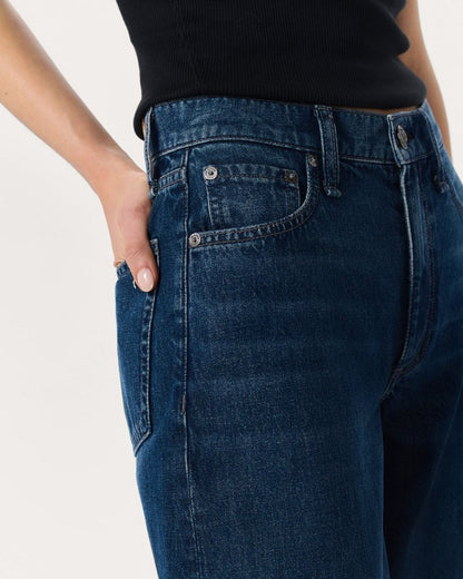 Sofie Ankle Wide-Leg Jeans - Dawn Jewel