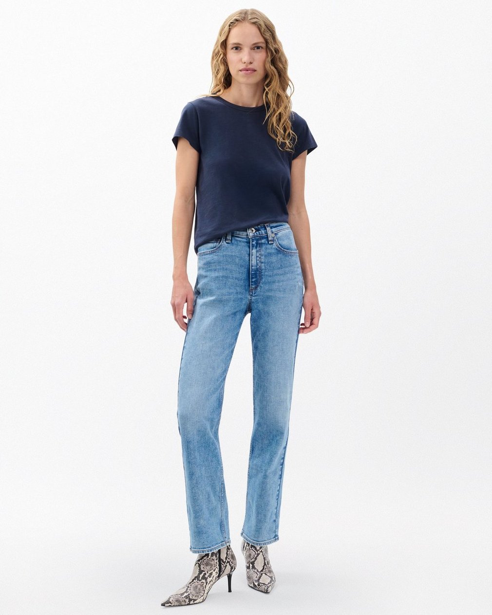 Harlow Straight Jeans - Monterosso