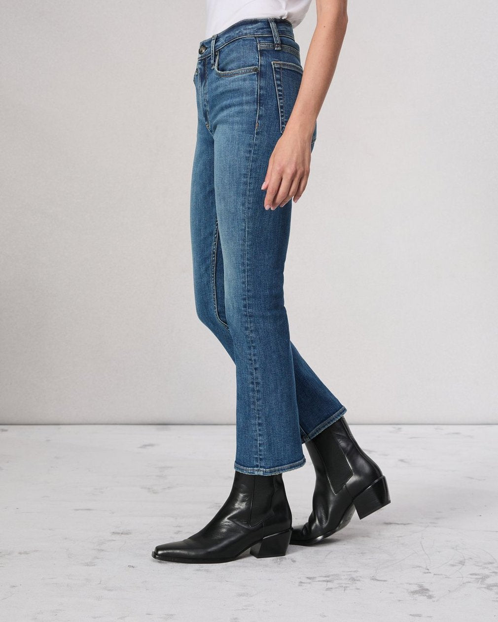 Flexi Peyton Ankle Bootcut Jean - Willow