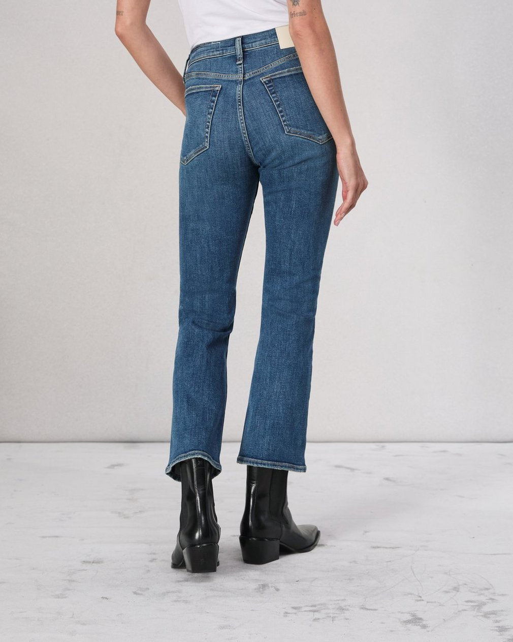 Flexi Peyton Ankle Bootcut Jean - Willow