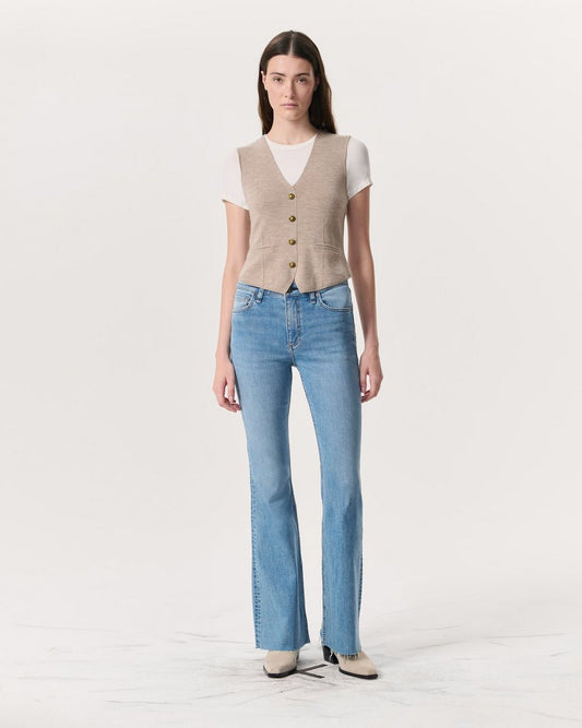 Flexi Dahlia Flare Jeans - Monterosso