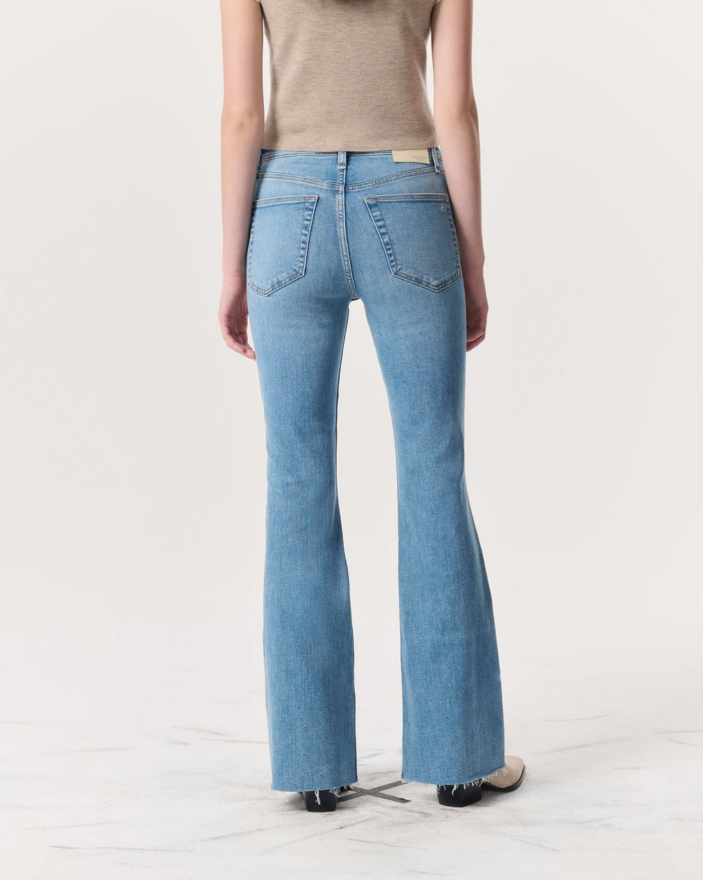 Flexi Dahlia Flare Jeans - Monterosso