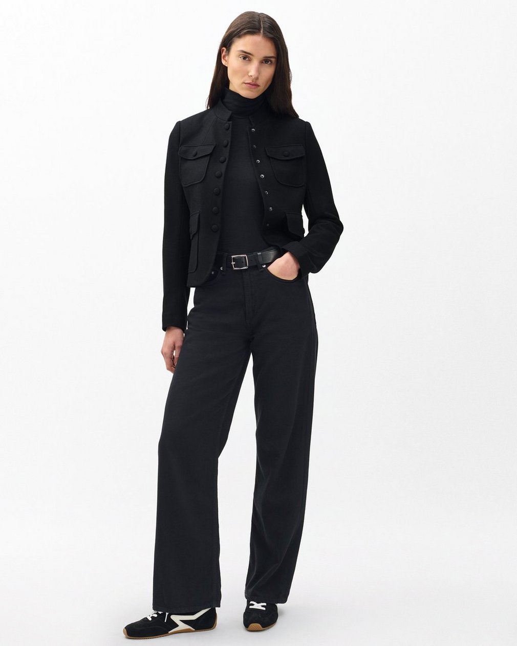 Mercer Japanese Wool Blazer - Black