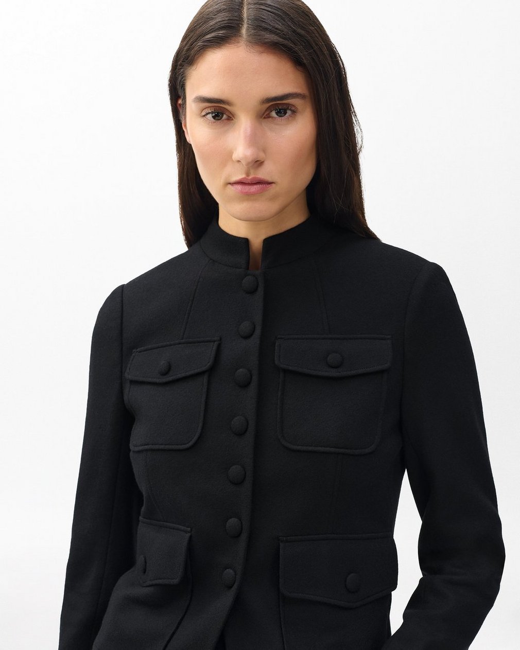 Mercer Japanese Wool Blazer - Black