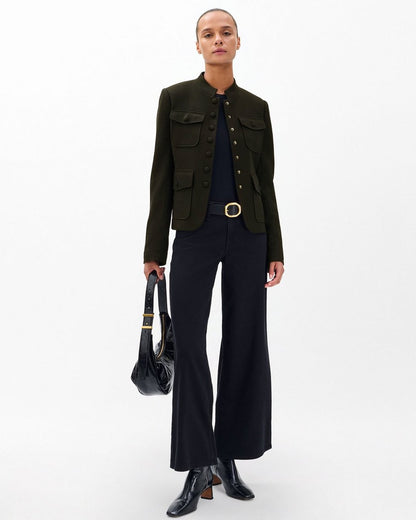 Mercer Japanese Wool Blazer - Army