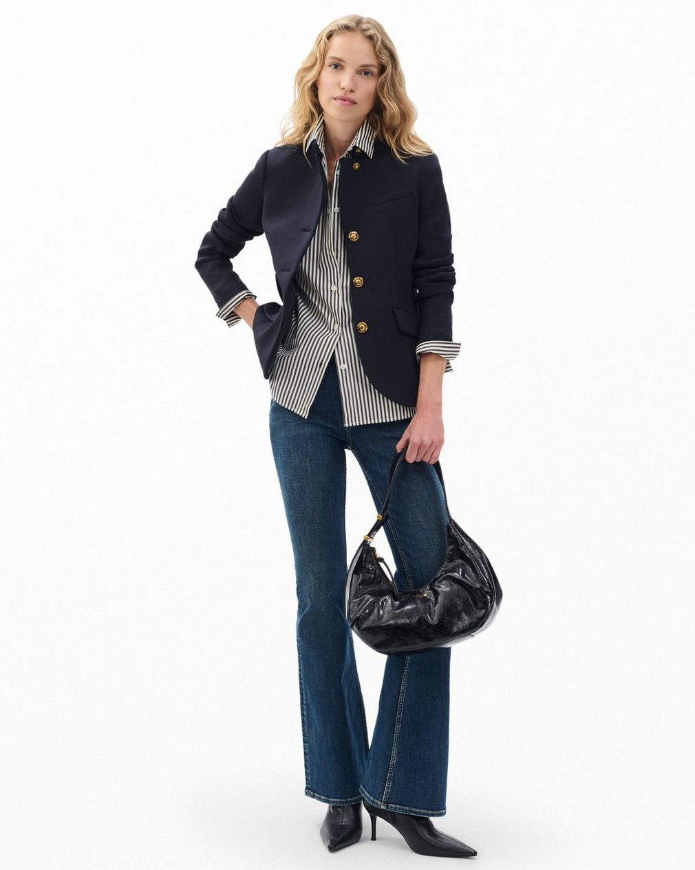 Slade Textured Knit Blazer - Salute