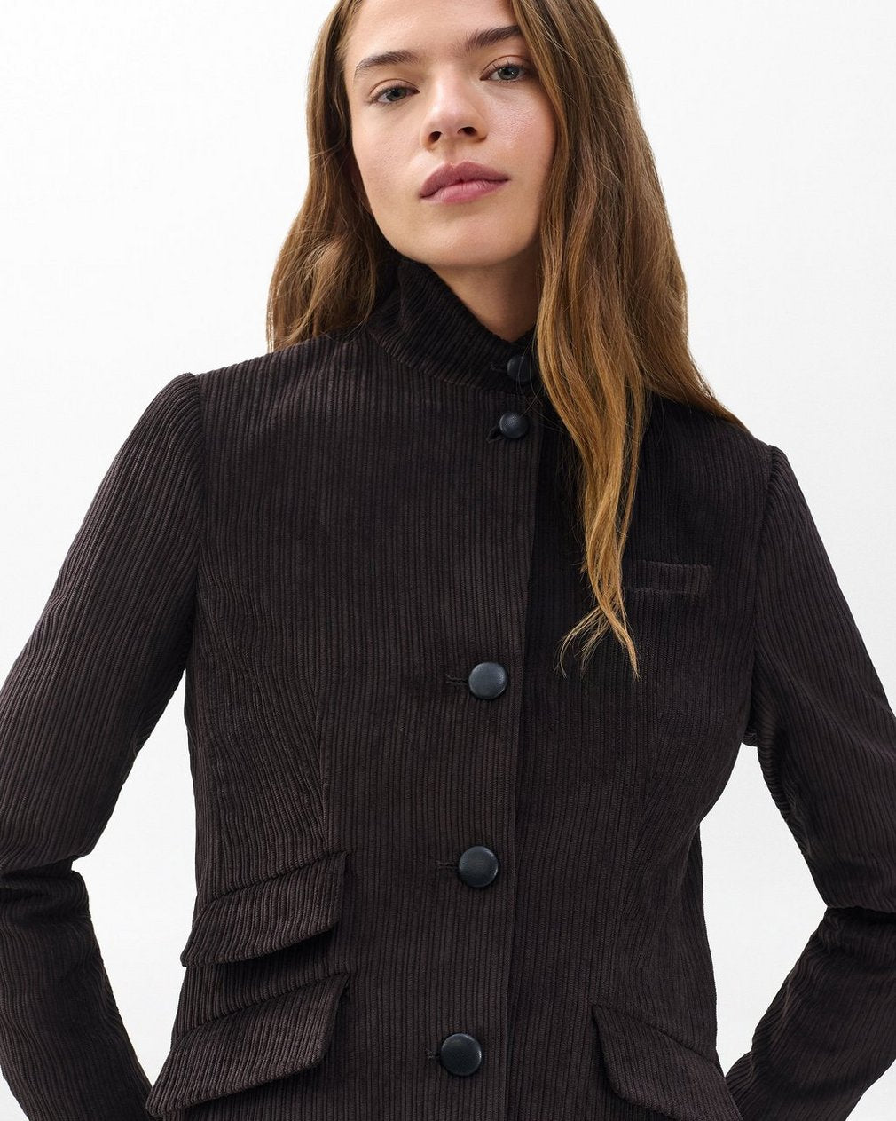 Slade Corduroy Blazer - Brown