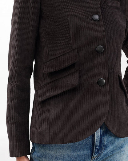 Slade Corduroy Blazer - Brown