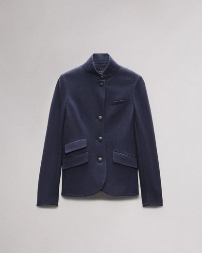 Slade Wool Blazer - Navy