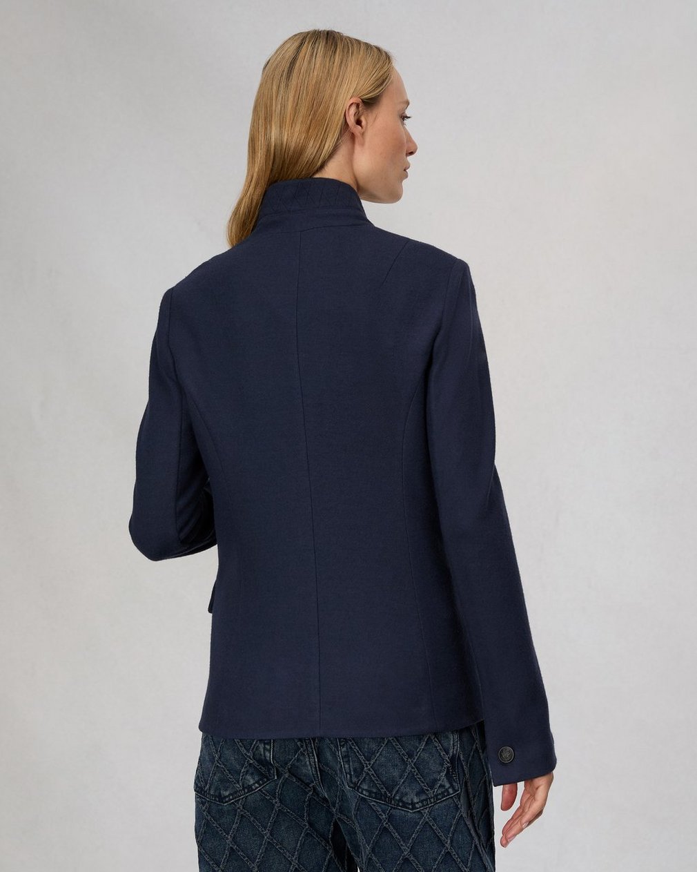 Slade Wool Blazer - Navy