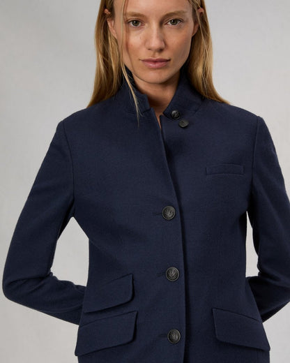 Slade Wool Blazer - Navy