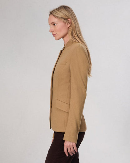 Slade Wool Blazer - Camel