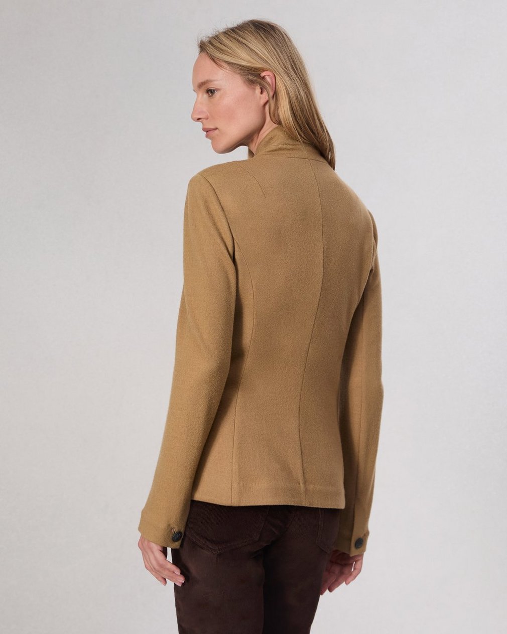 Slade Wool Blazer - Camel