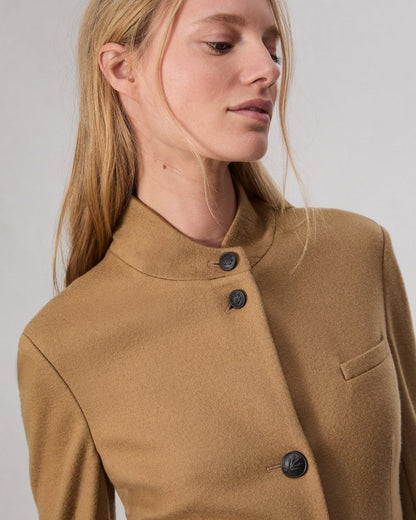 Slade Wool Blazer - Camel