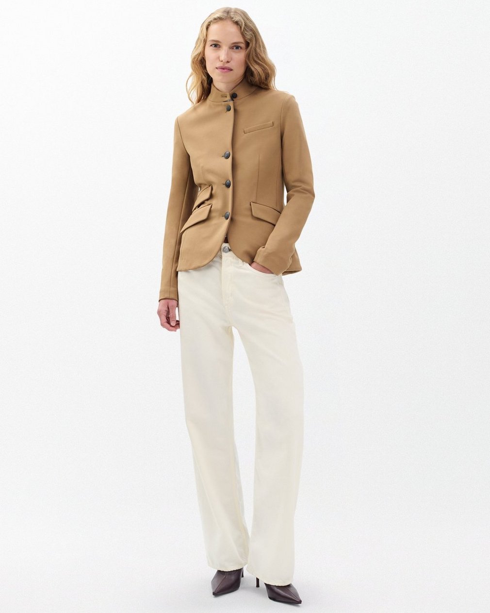 Slade Blazer - Camel