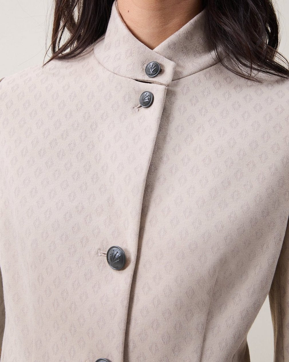Sadie Jacquard Blazer - Dusty Clay Multi