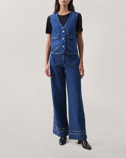 Tamar Denim Vest - Newnan