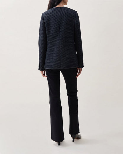 Payley Tweed Blazer - Black