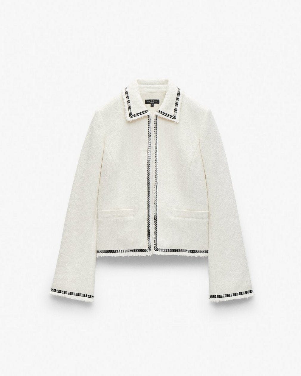 Eloise Tweed Blazer - Ivory