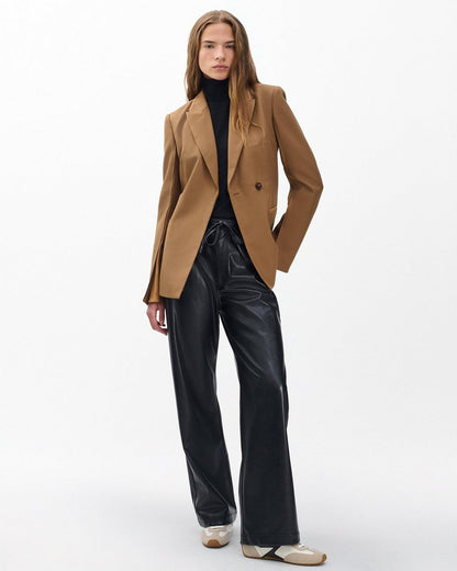 Margaret Tuxedo Blazer - Camel
