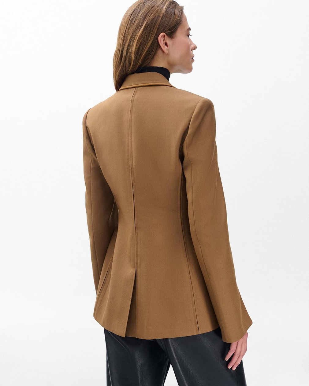 Margaret Tuxedo Blazer - Camel