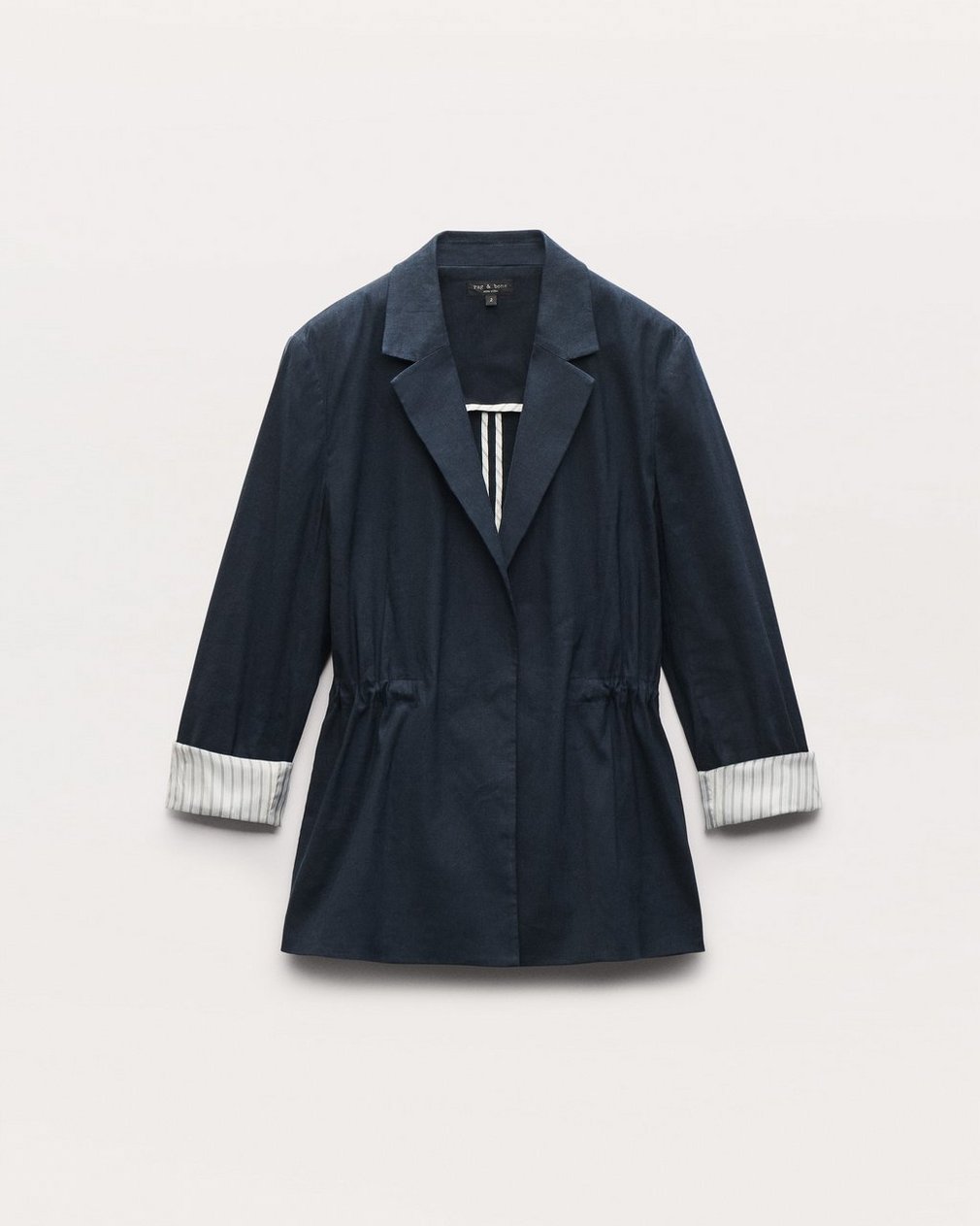 Spencer Linen-Blend Blazer - Salute