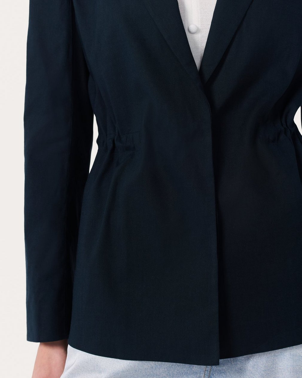Spencer Linen-Blend Blazer - Salute