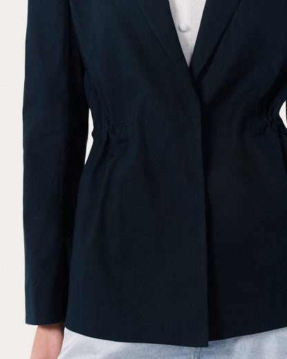 Spencer Linen-Blend Blazer - Salute