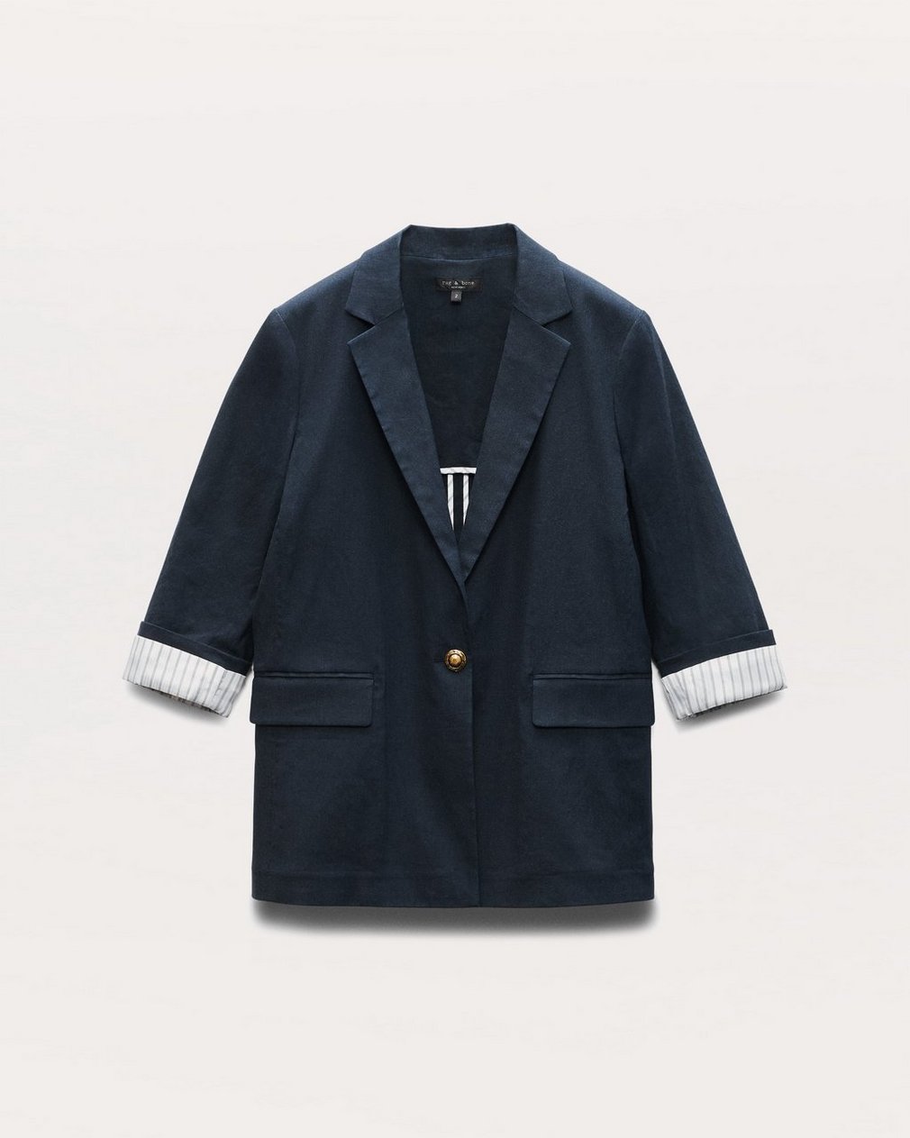 Jennie Linen-Blend Blazer - Salute