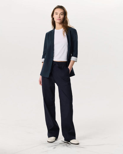 Jennie Linen-Blend Blazer - Salute