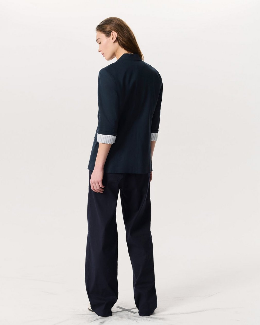 Jennie Linen-Blend Blazer - Salute