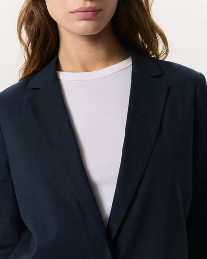 Jennie Linen-Blend Blazer - Salute