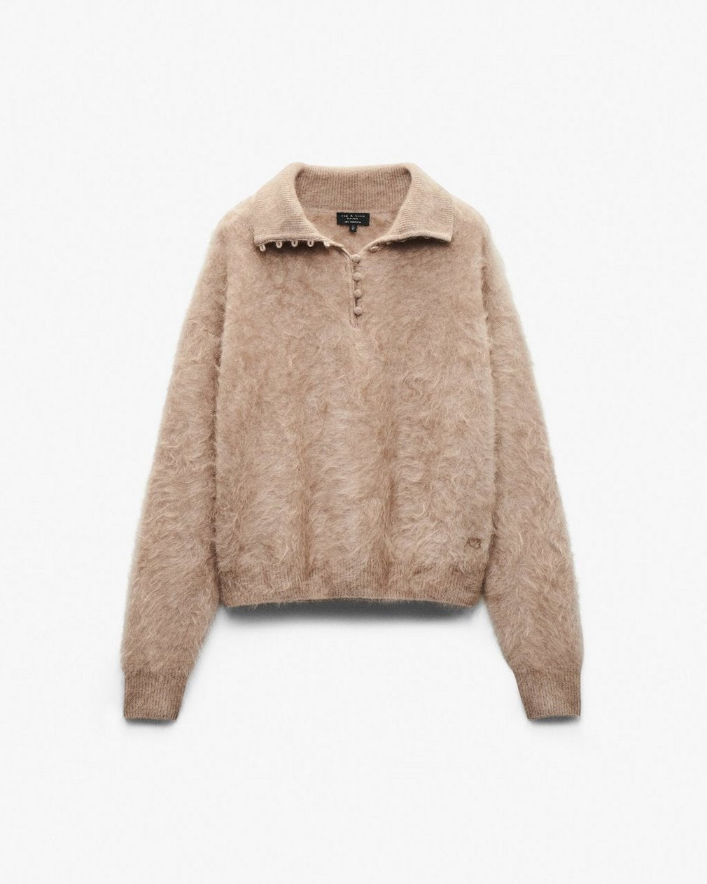 Jada Brushed Cashmere Sweater - Mink