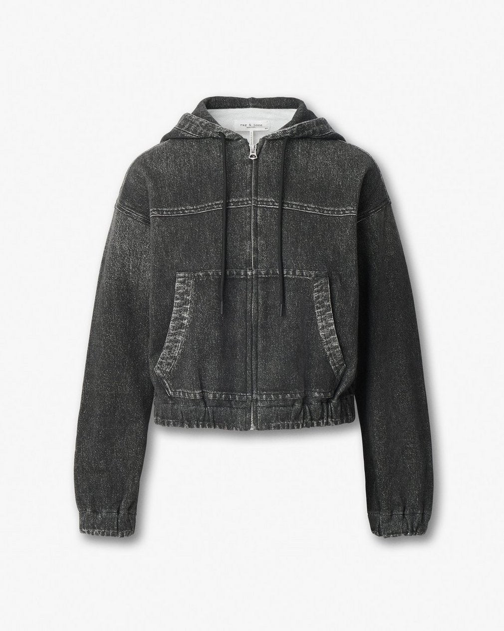 Miramar Davina Hoodie - Washed Black