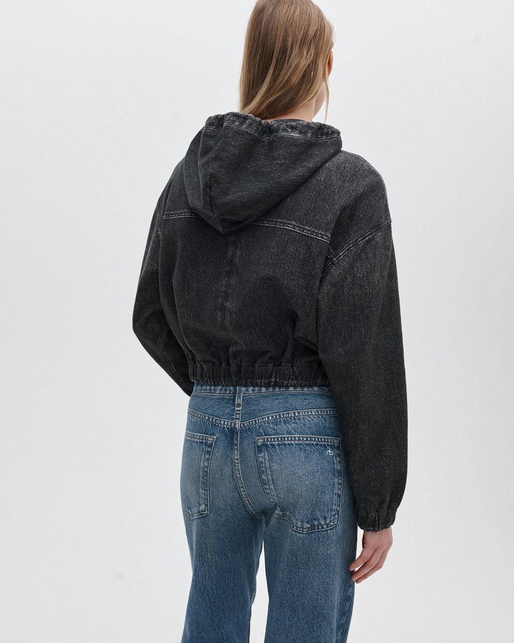 Miramar Davina Hoodie - Washed Black