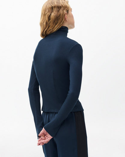 The Knit Ribbed Buttoned Cardigan - Salute