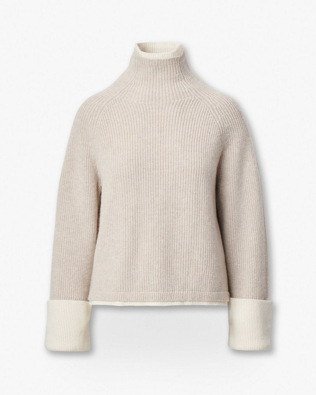 Ilaria Wool Turtleneck - Oat