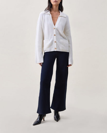 Cynthia Cardigan - Chalk