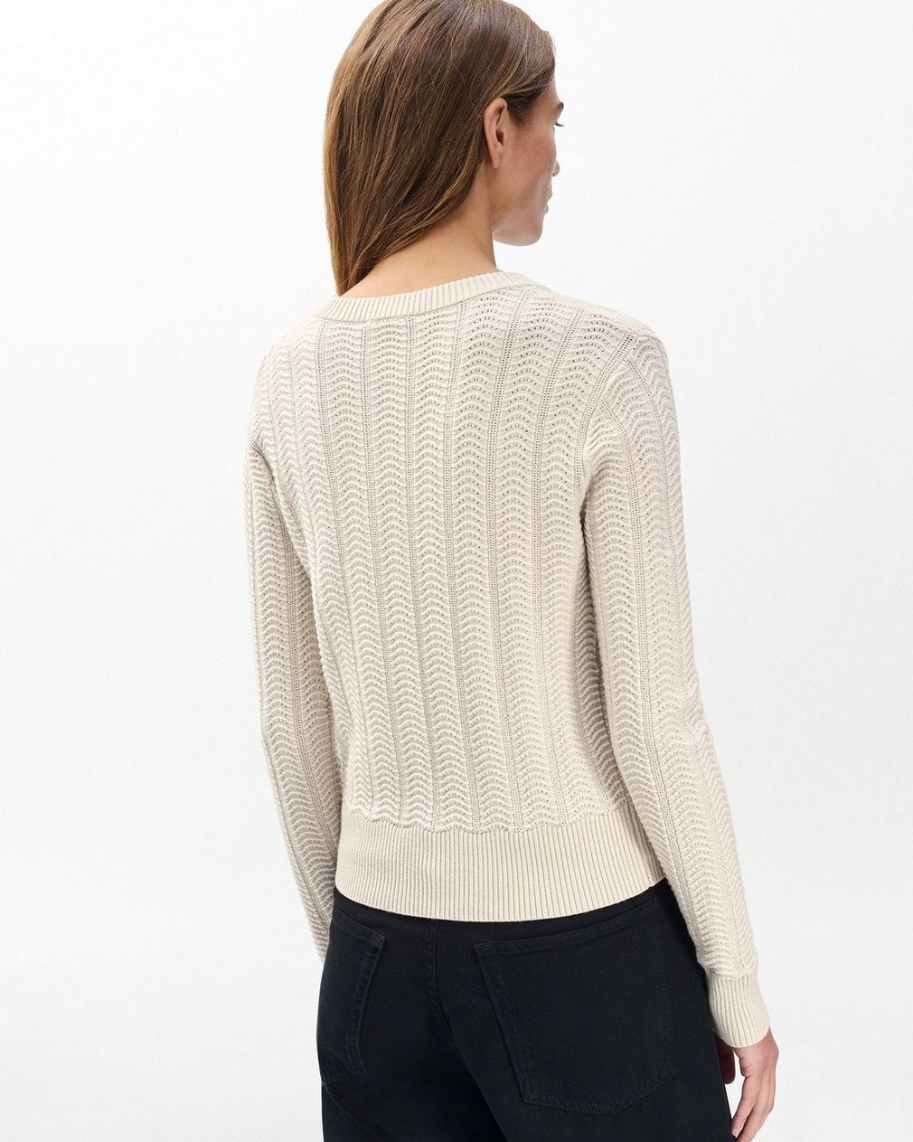 Francesca Wool-Blend Cardigan - Oatmeal
