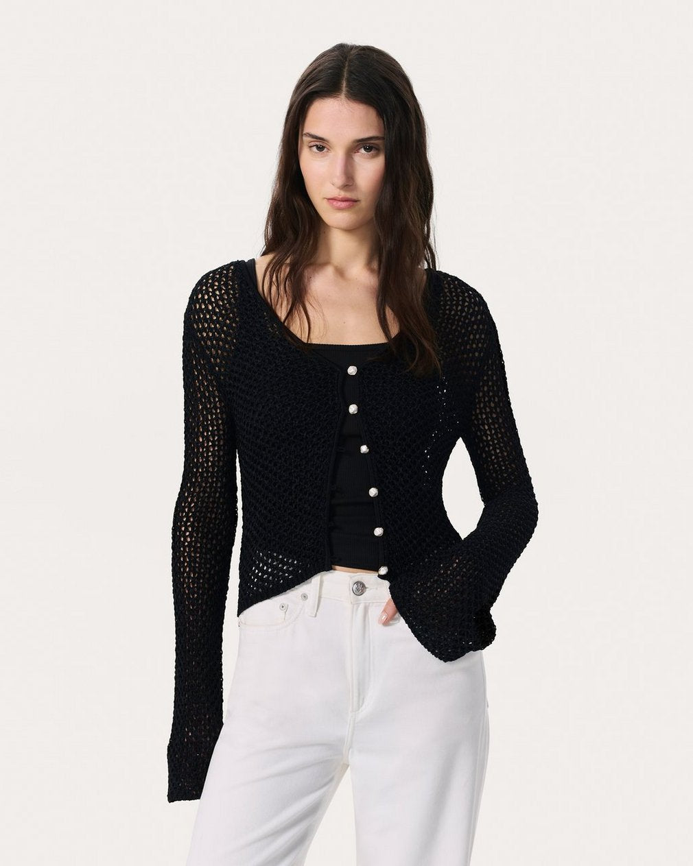 Ellie Knit Cardigan - Black