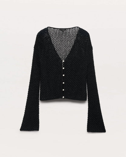 Ellie Knit Cardigan - Black