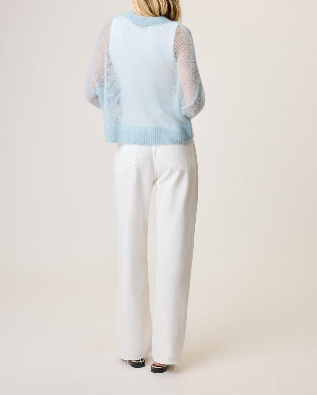 Edissa Jersey Crew - Cloud Blue