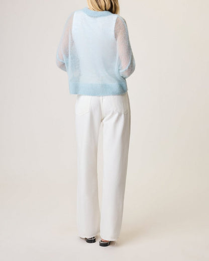 Edissa Jersey Crew - Cloud Blue