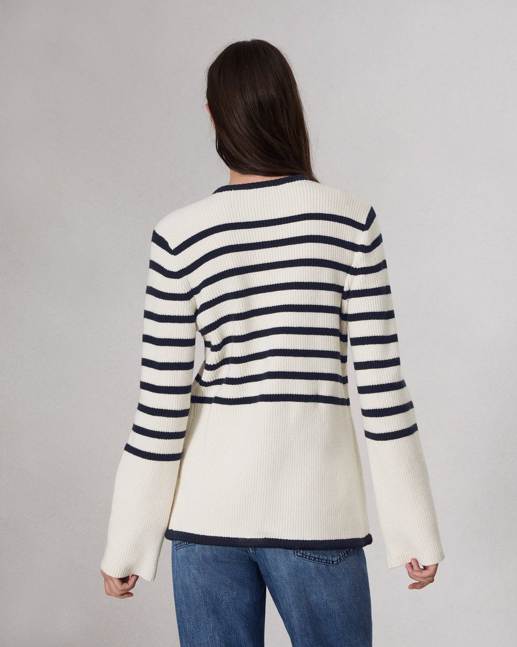 Nancy Wool Cardigan - Ivory