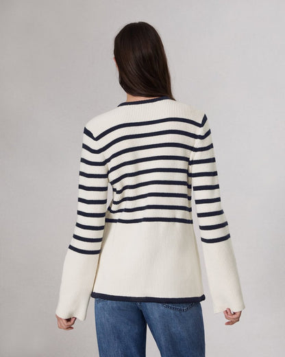 Nancy Wool Cardigan - Ivory