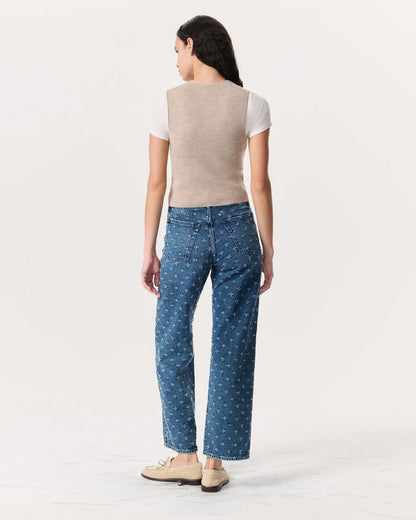 Ella Merino Wool-Blend Sweater Vest - Dark Taupe