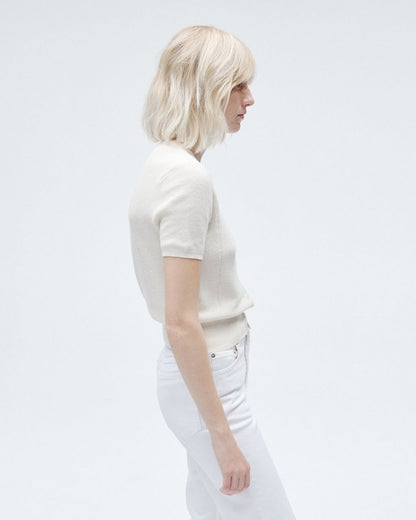 Dina Cotton Cardigan - Ivory