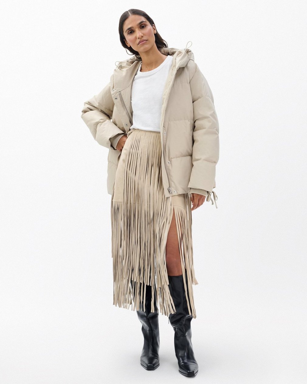 Leonard Puffer Jacket - Fossil