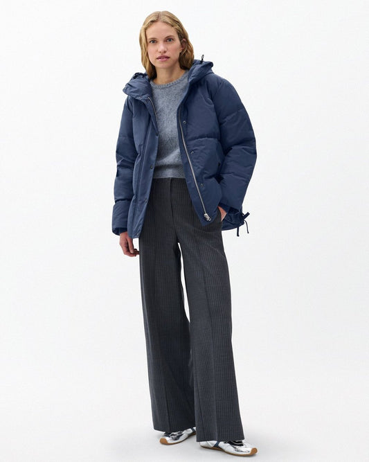 Leonard Puffer Jacket - Navy