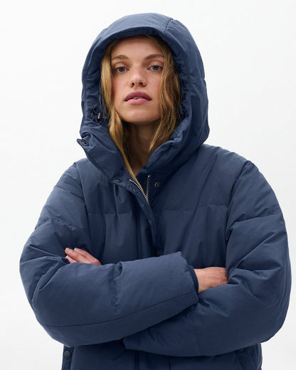 Leonard Puffer Jacket - Navy